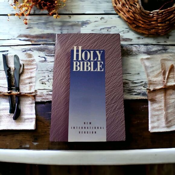 NIV Bible Paperback New International Edition 1986 Zondervan Publishing Witness. - Picture 15 of 16